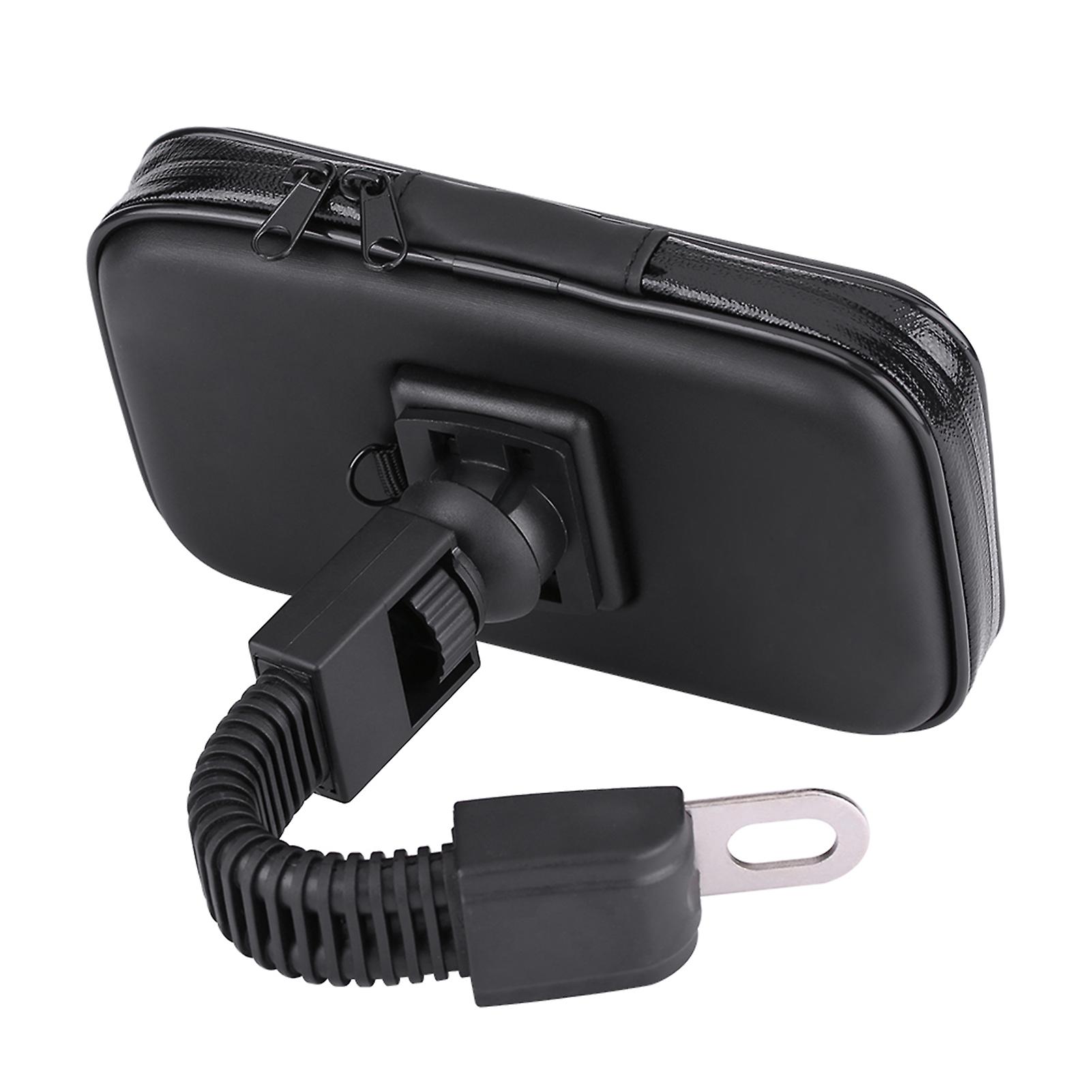 Waterproof Motorcycle Motorbike Mount Holder Phone Case Bag L Size