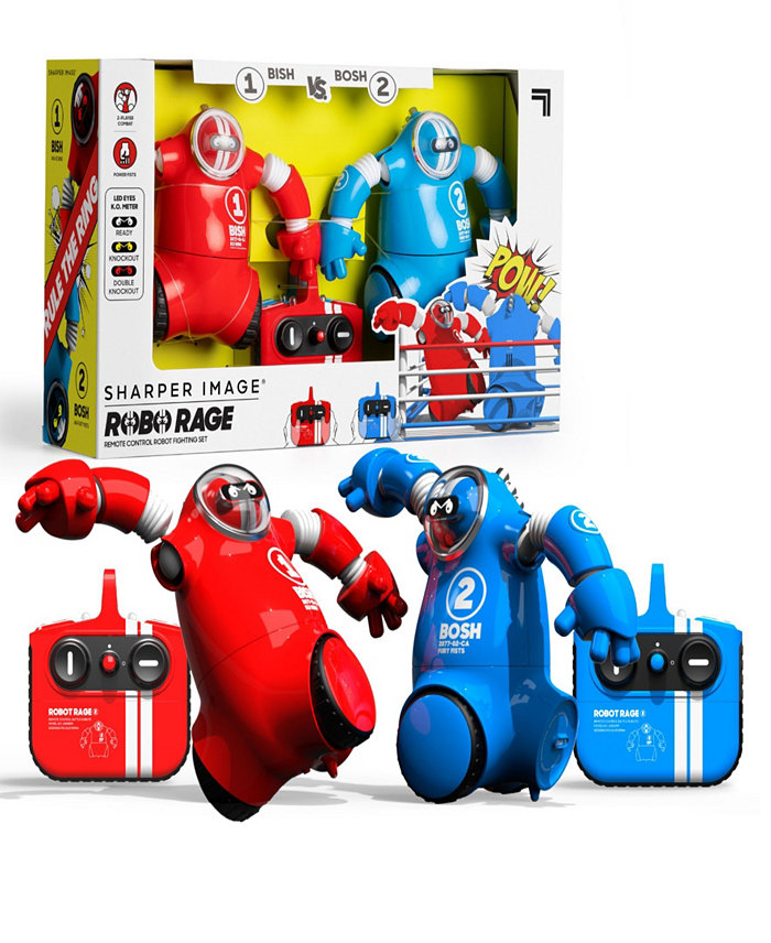 Sharper Image Robo Rage Remote Control Two-Player Robot Fighting Set