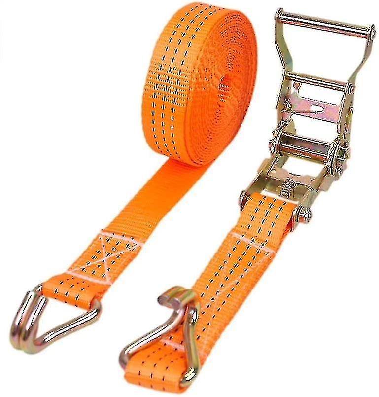 50mm X 3m 5000 Kg Ratchet Tie Down Lashing Straps With J-hook Tensioning Belt