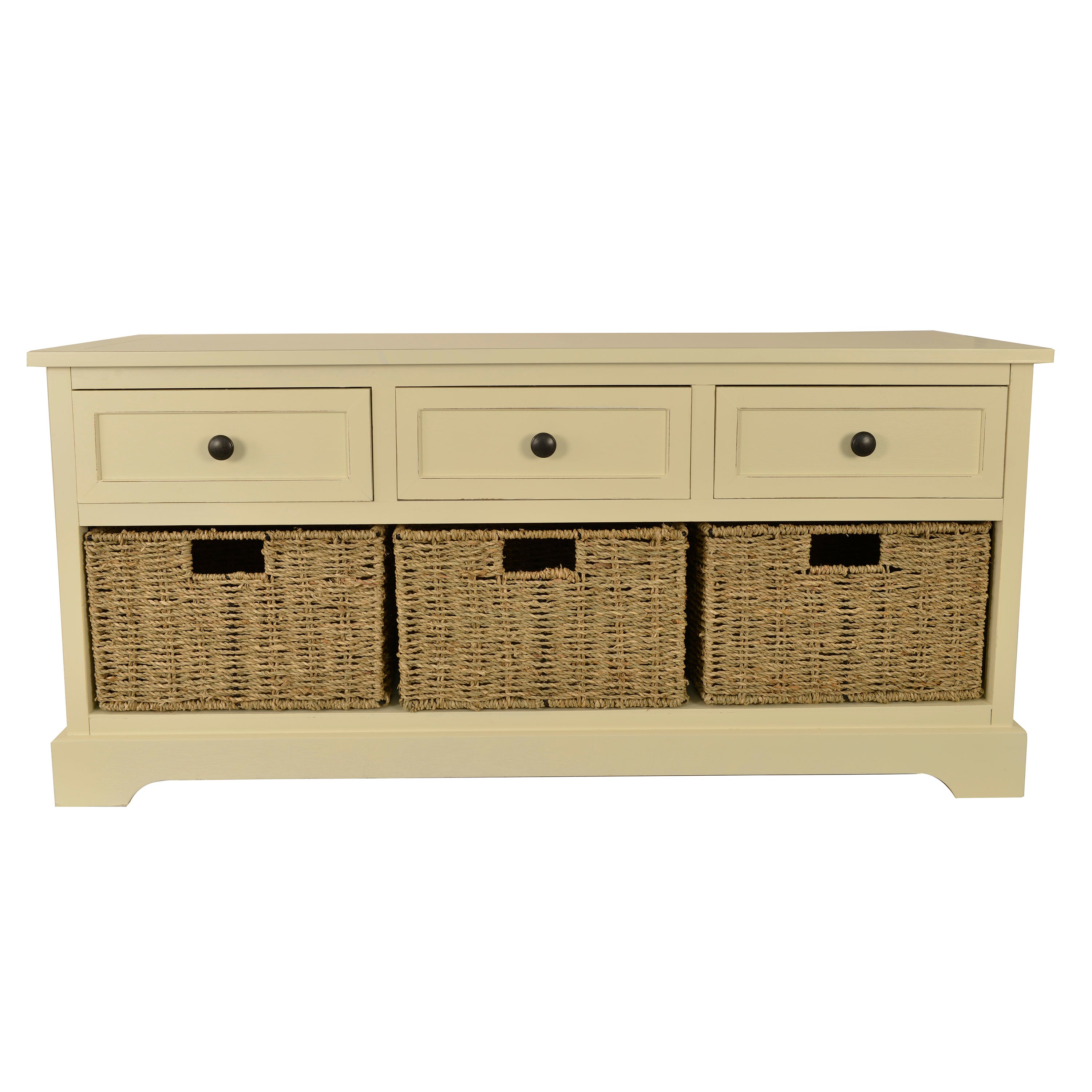 Decor Therapy Montgomery Wood Storage Bench, Multiple Finishes