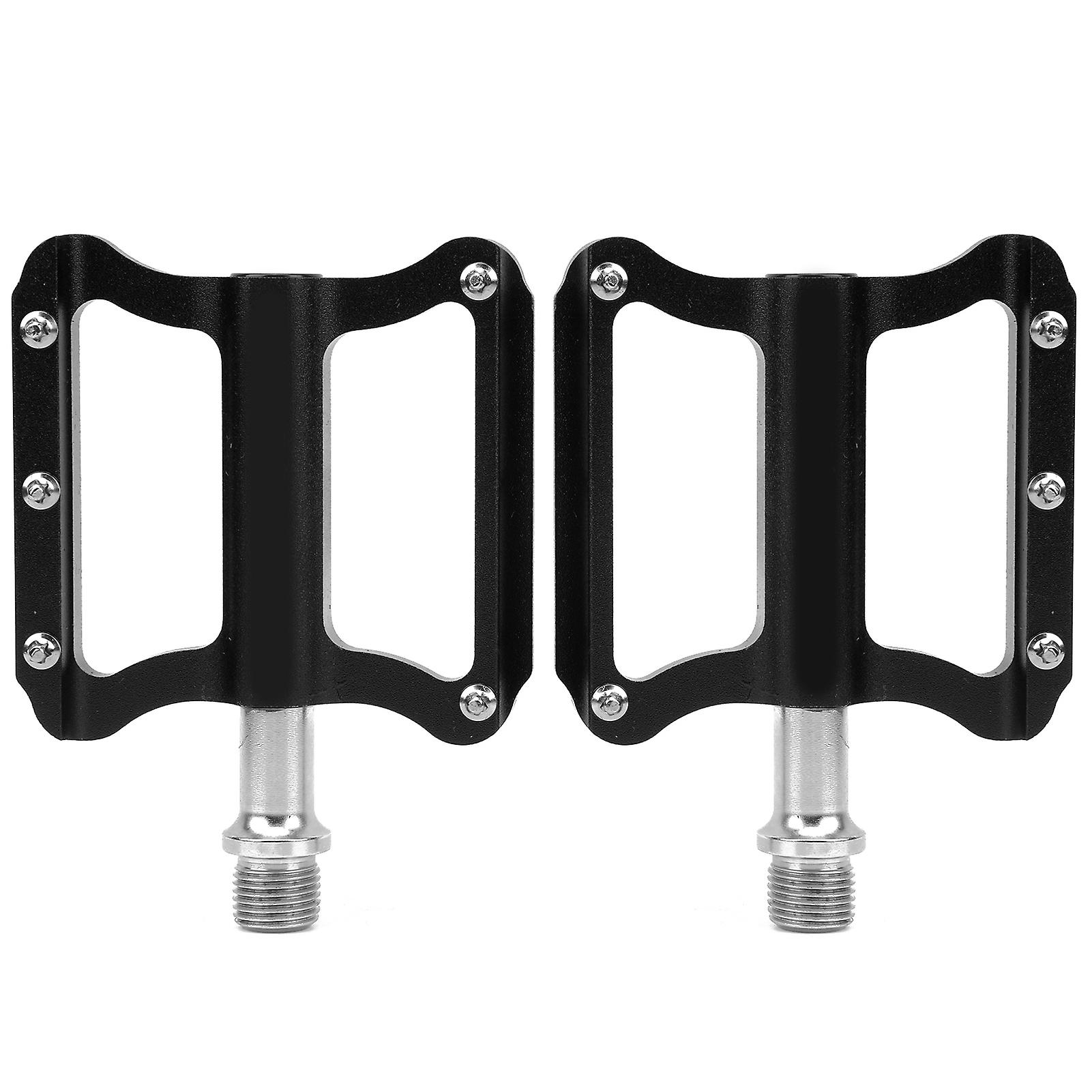 Mj032 Bike Pedal Road Mountain Bicycle Aluminium Alloy Pedal 10x80x20mm 9/16 Threadblack