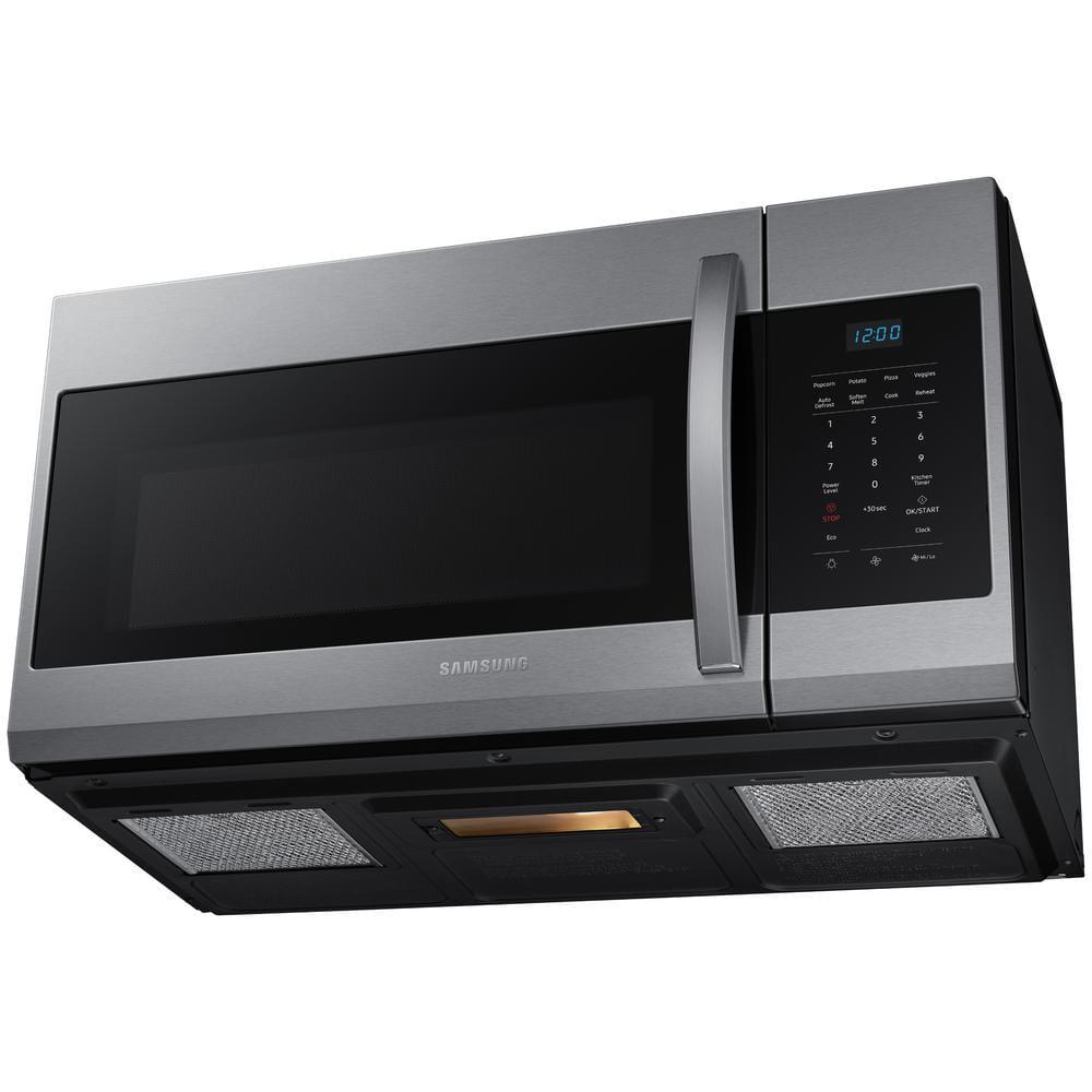  30 in W 17 cu ft Over the Range Microwave in Fingerprint Resistant Stainless Steel