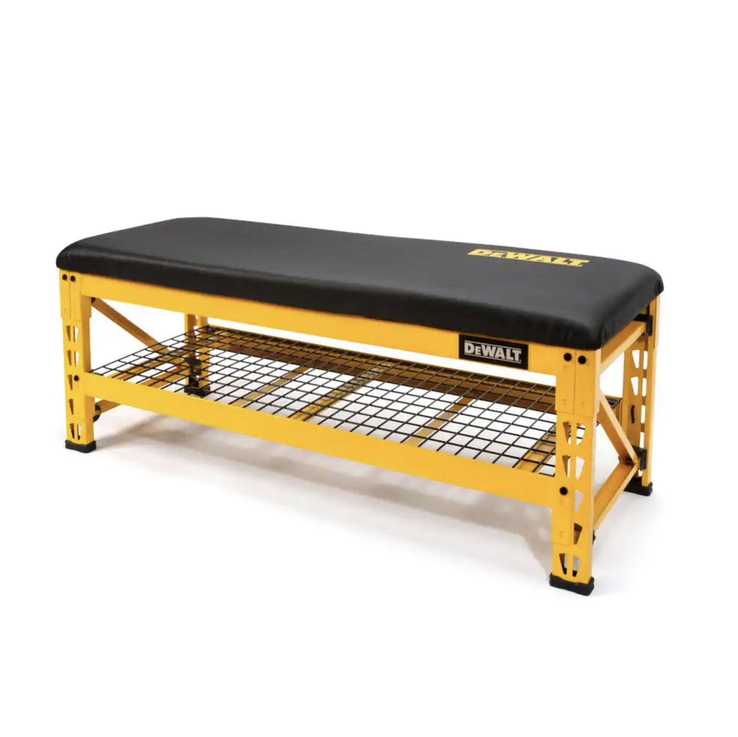 Dewalt DXSTFB048 Garage Bench with Wire Grid Storage Shelf， 20 in. H x 50 in. W x 18 in. D