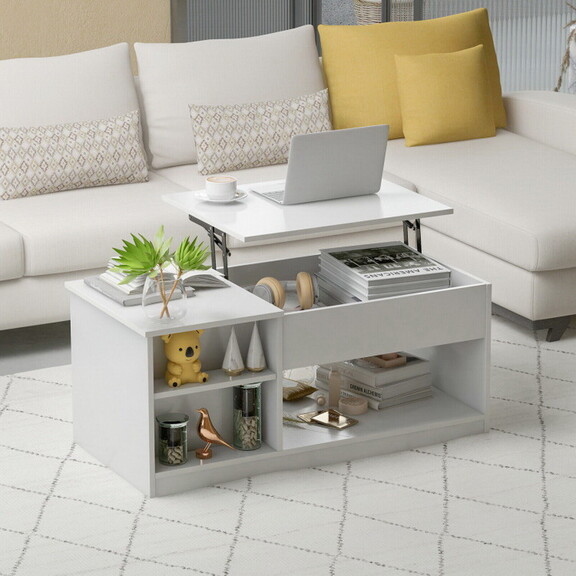 Costway 38261947 Modern Coffee Table with Lift Tab...