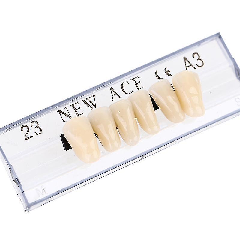 84pieces A3 Dental Synthetic Polymer Teeth Full Set Resin Denture Teeth Material