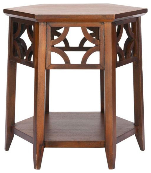 Connr Hexagon End Table  Amh4602A   Transitional   Side Tables And End Tables   by BisonOffice  Houzz