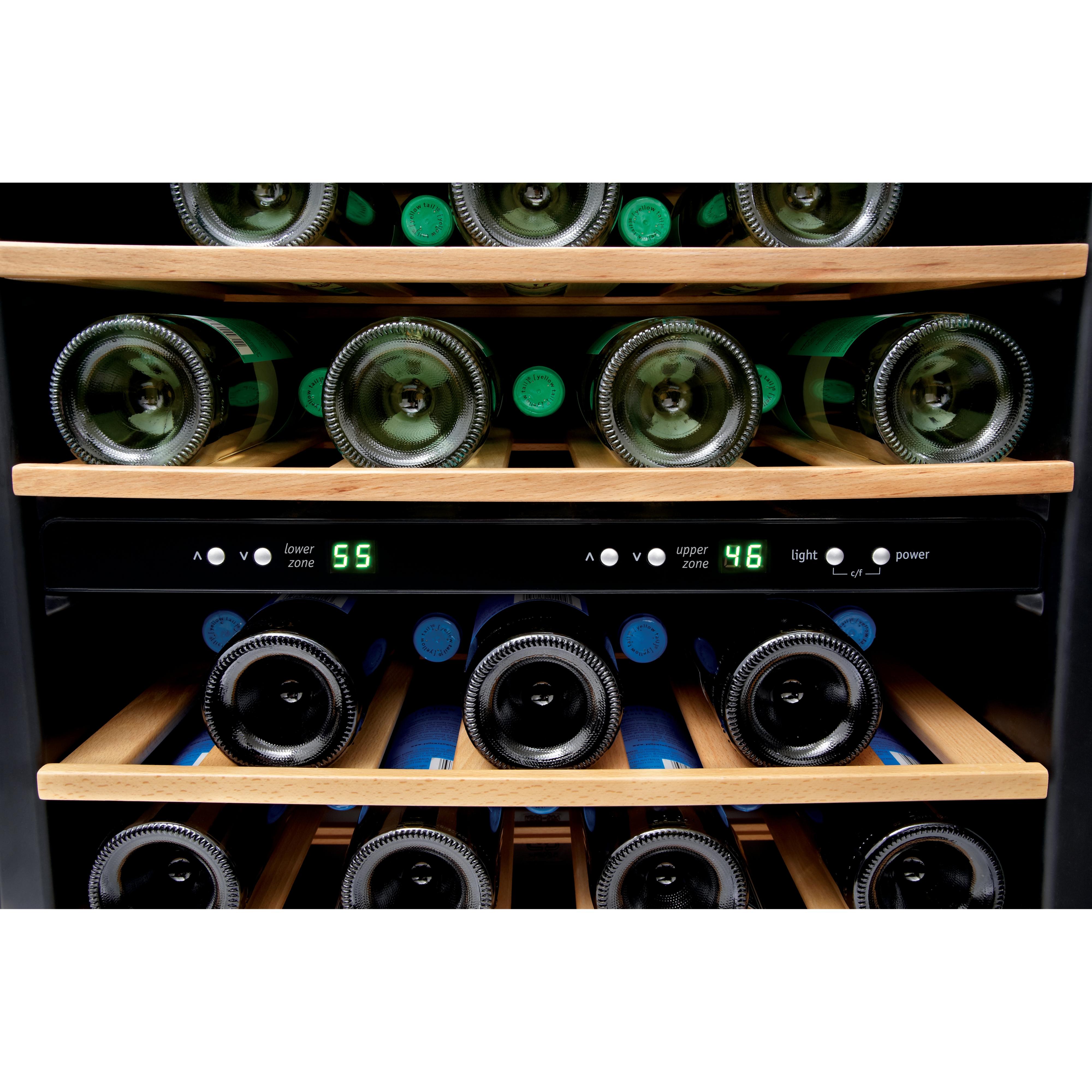 Frigidaire 45-Bottle Wine Cooler with 2 Temperature Zones FRWW4543AS