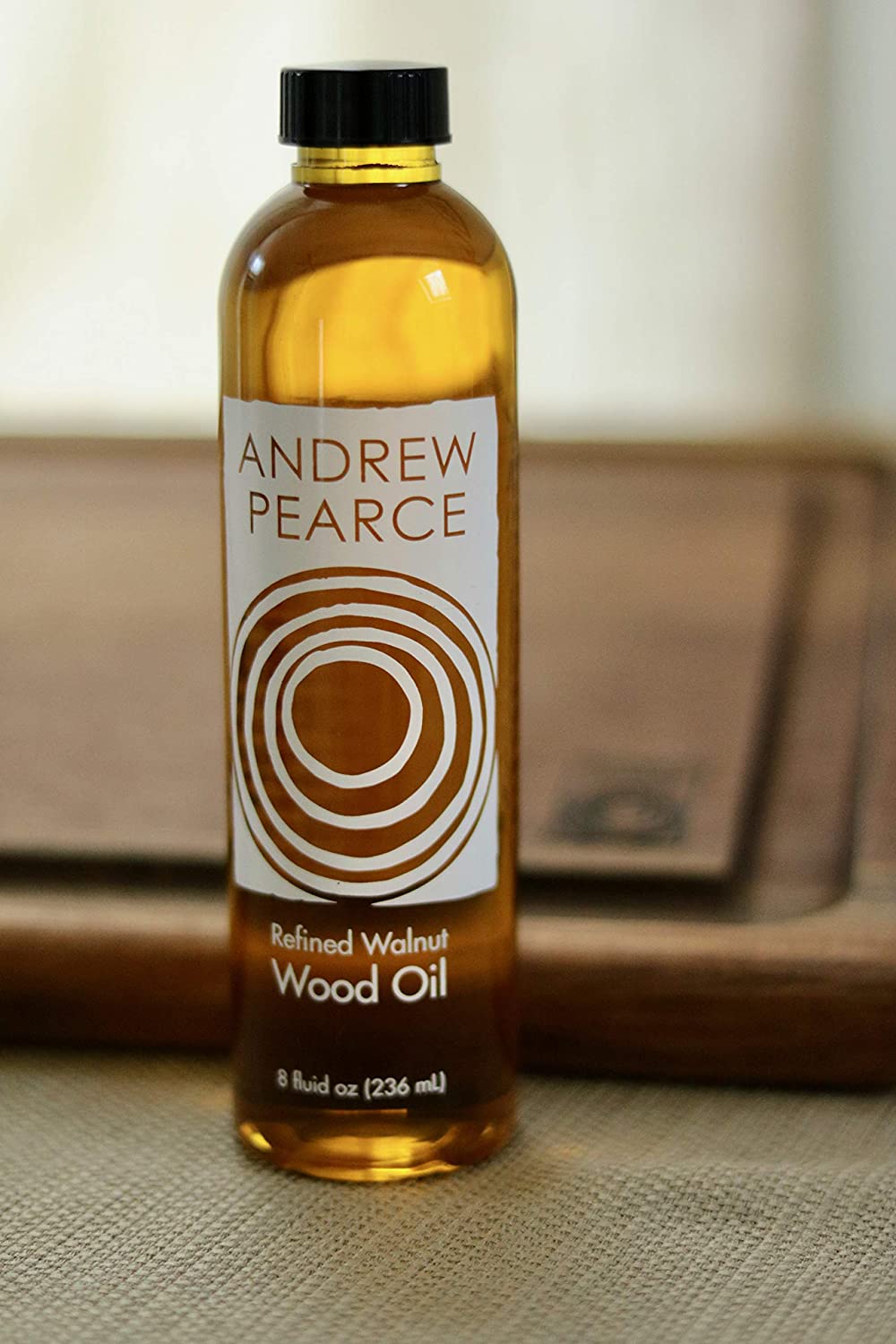 Andrew Pearce Premium Walnut Wood Oil Bowl Conditioner 8oz