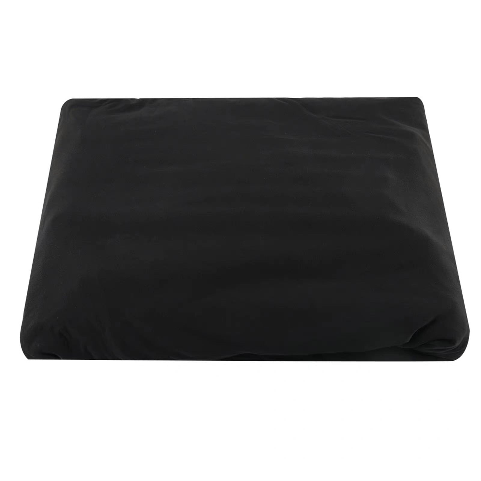 Polyester 3+2 Seat Corner Sofa Cover L Shape Slipcover Home Furniture Protector (Black)