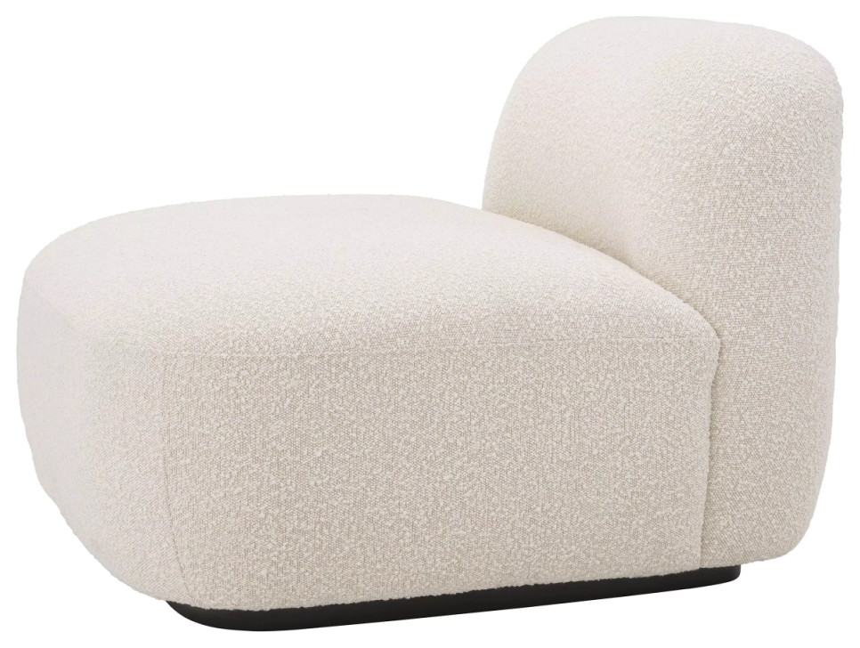 Boucl√© Cream Accent Chair  Eichholtz Bj√∂rn   Contemporary   Armchairs And Accent Chairs   by Oroa   Distinctive Furniture  Houzz