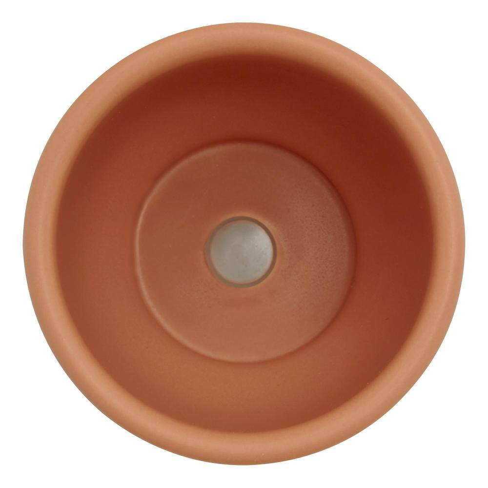 Vigoro 3 in. Arvin Small Terracotta Ceramic Planter (3 in. D x 2.8 in. H) HUCR02159N-03T