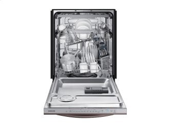 DW80R5061UGAA Dishwasher with StormWash in Black Stainless St