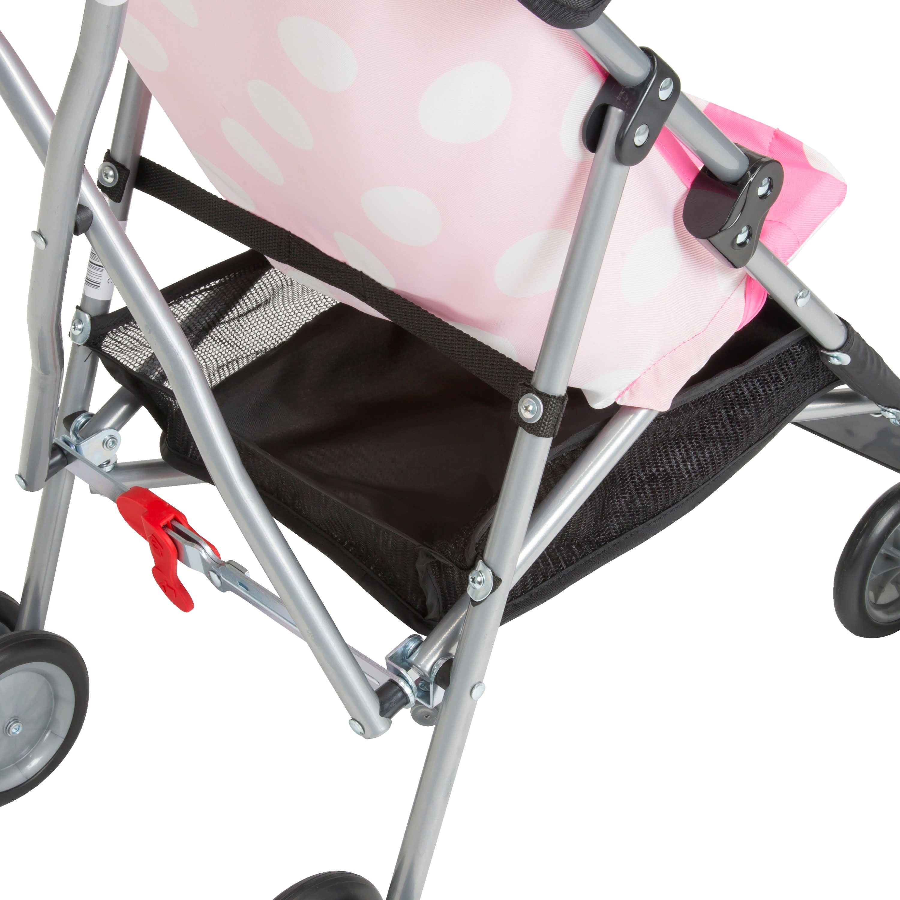 Disney Baby Character Umbrella Stroller with Basket, Pink Minnie 3D