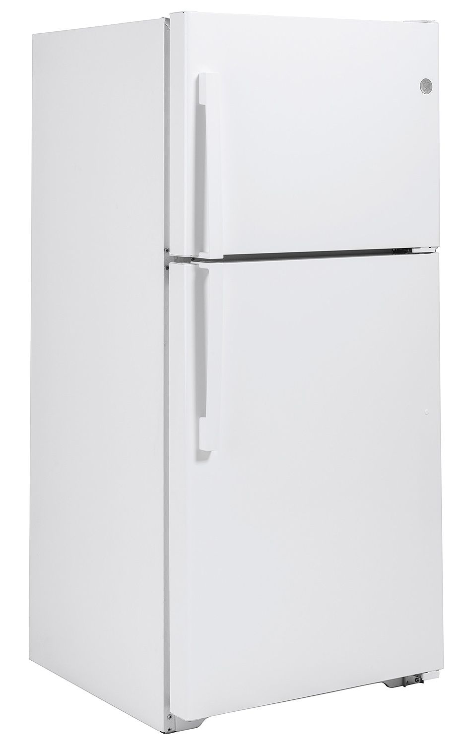 GE 19.2 Cu. Ft. White Garage Ready Top-Freezer Refrigerator