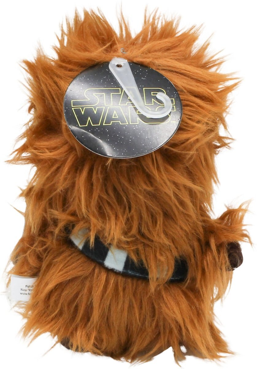 Fetch For Pets Star Wars Chewbacca Squeaky Plush Dog Toy