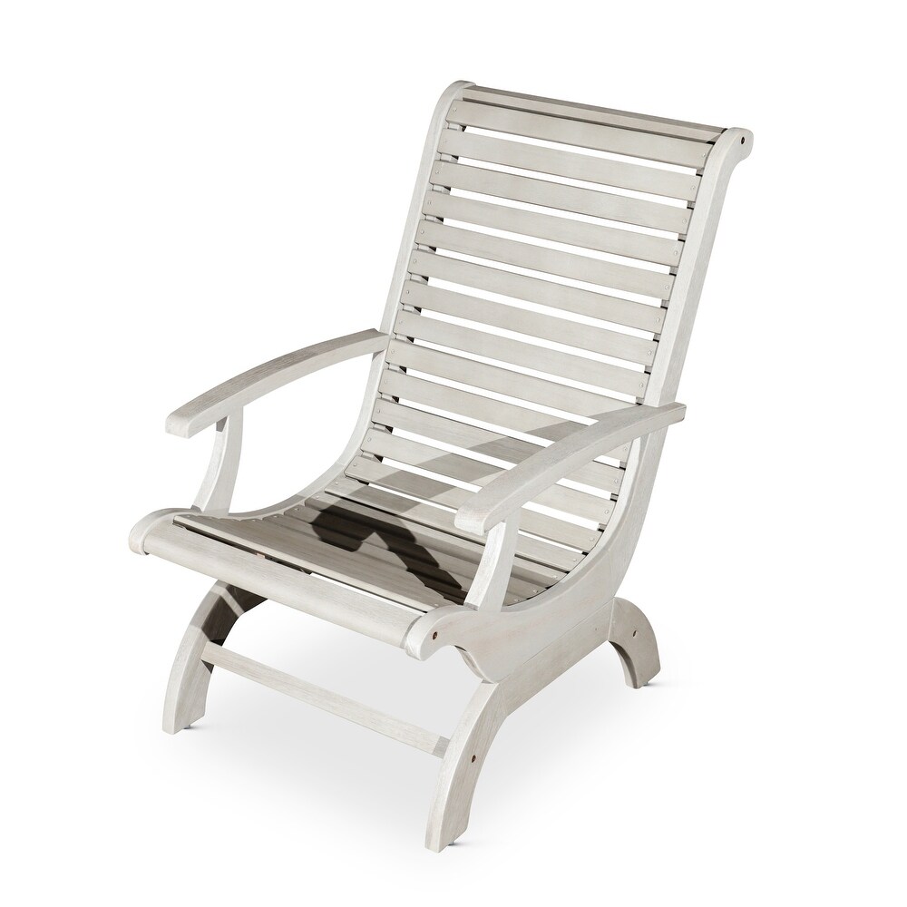 DTY Outdoor Living Aspen Eucalyptus Plantation Chair