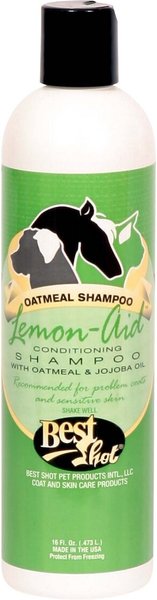 Best Shot Lemon-Aid Oatmeal and Jojoba Oil Dog and Cat Shampoo