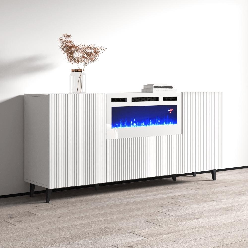 Pafos WH EF Electric Fireplace 71\