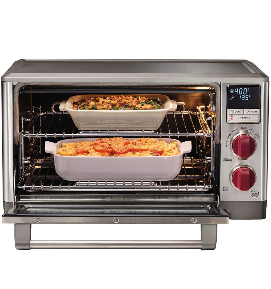 Wolf Gourmet Elite Countertop Oven With Red Knobs