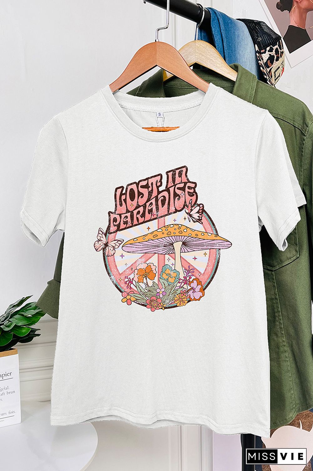 Lost In Paradise,Boho sublimation Graphic T-SHIRT Wholesale