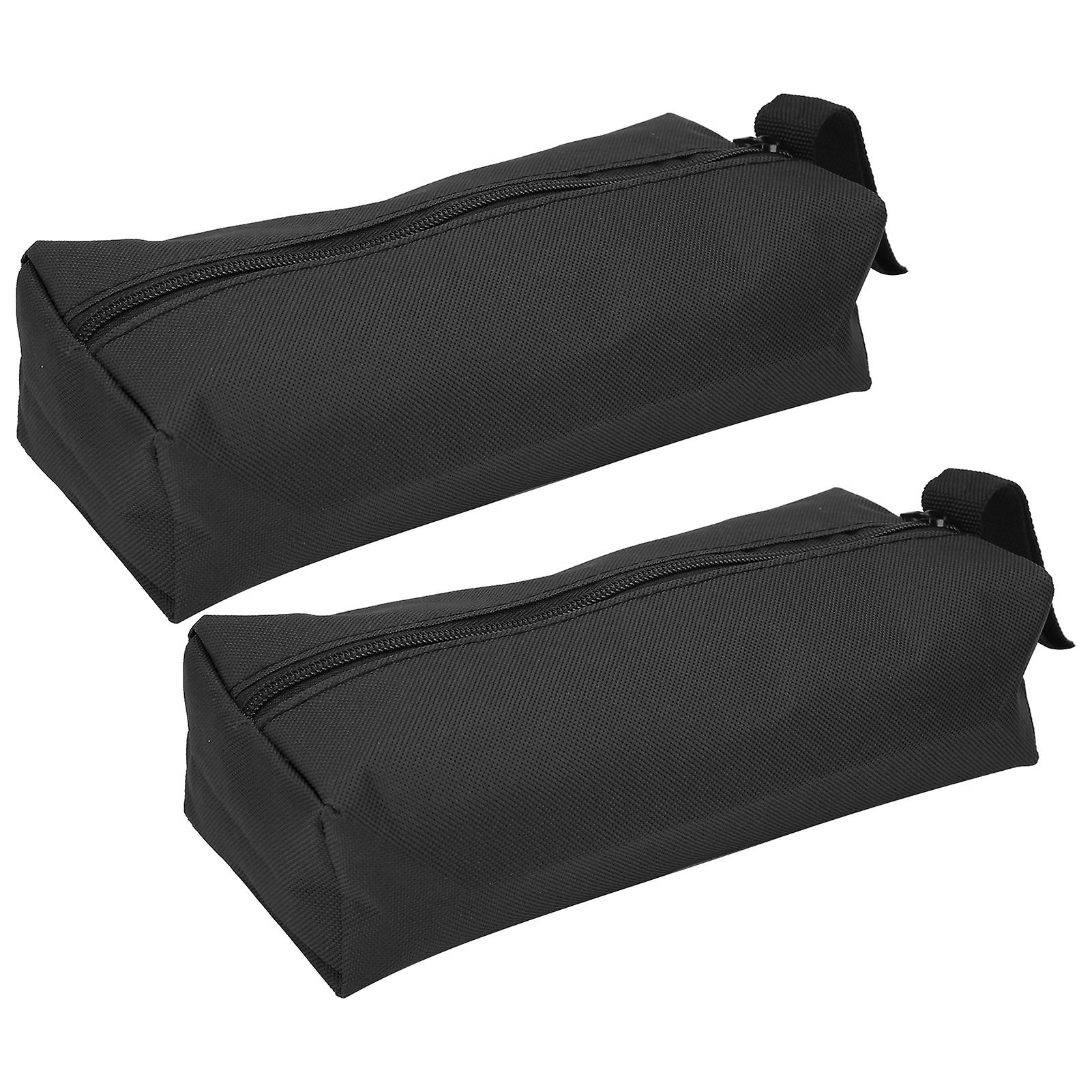 2pcs S Size Portable Handheld Tool Storage Bag Repair Hand Tools Organizer With Wristband(black )