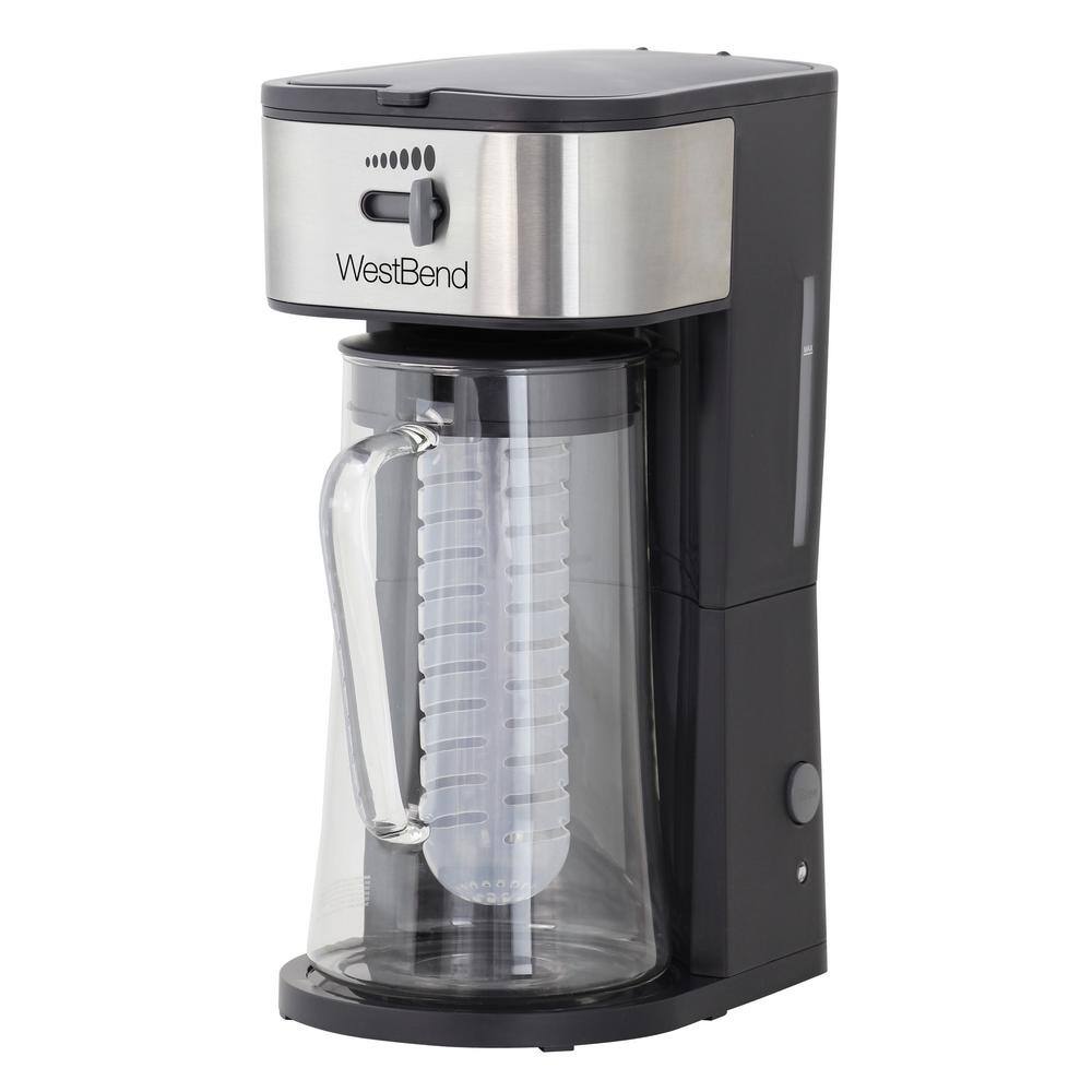 West Bend 2.75 qt. Black Iced Tea or Iced Coffee Maker IT500