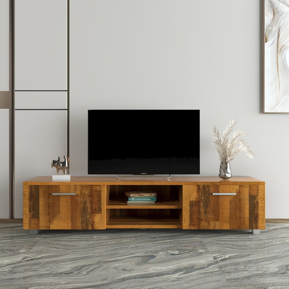 Wood TV Stand for 70\