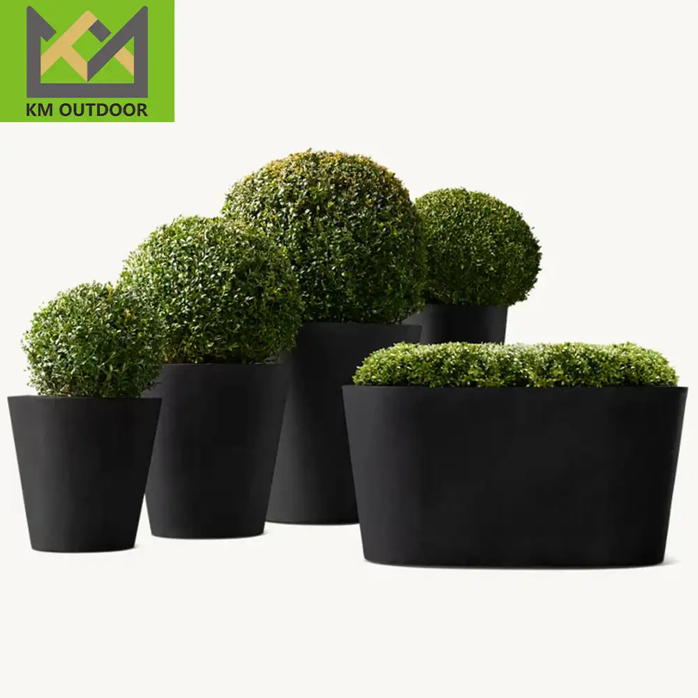 Factory Directly Supply Large Custom Plant Pots For Sale Statement Flowerpots