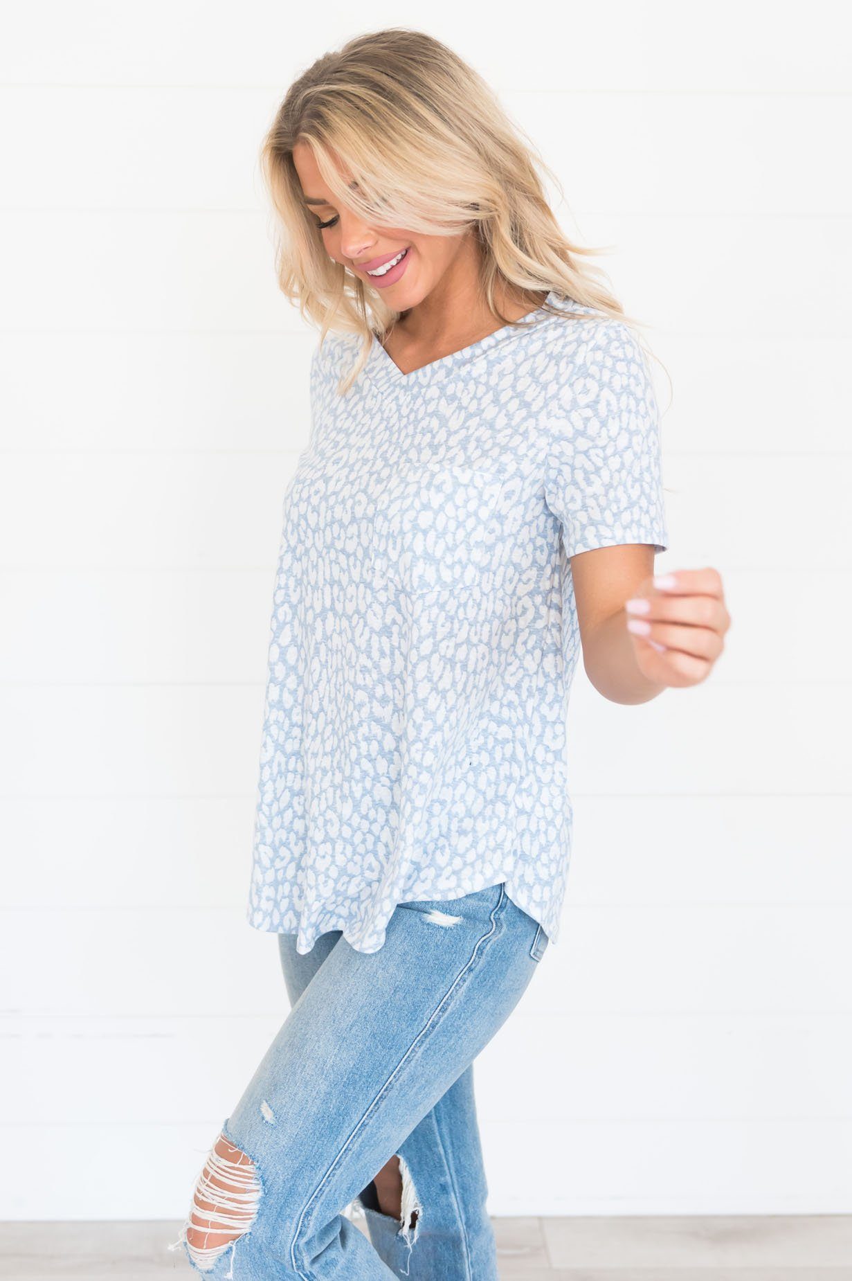 Forever Free Modest Top