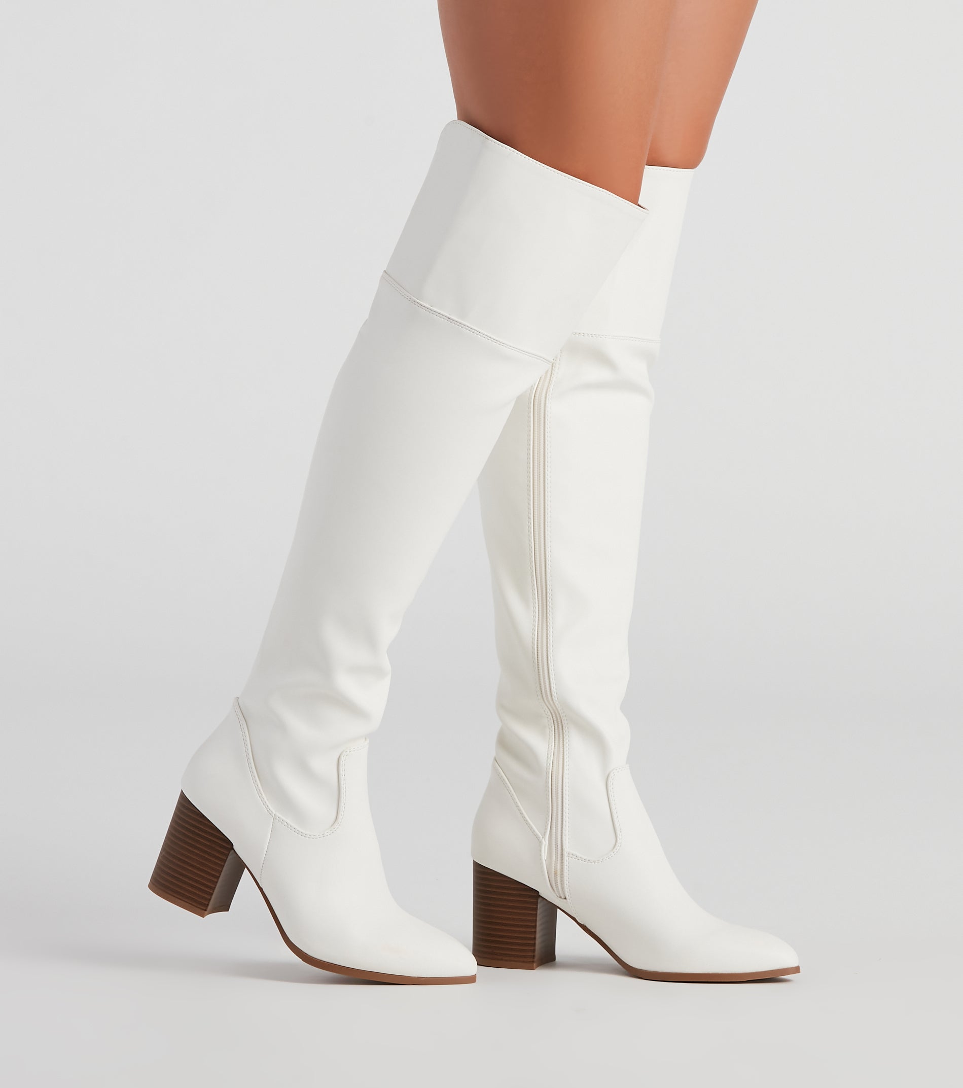 Retro Babe Over-The-Knee Boots