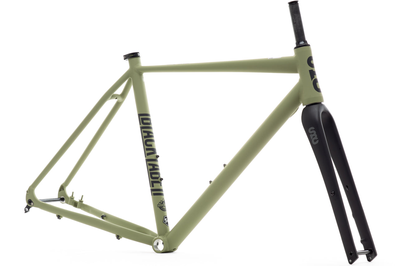 6061 Black Label All-Road - Frame & Fork Set - Matte Olive