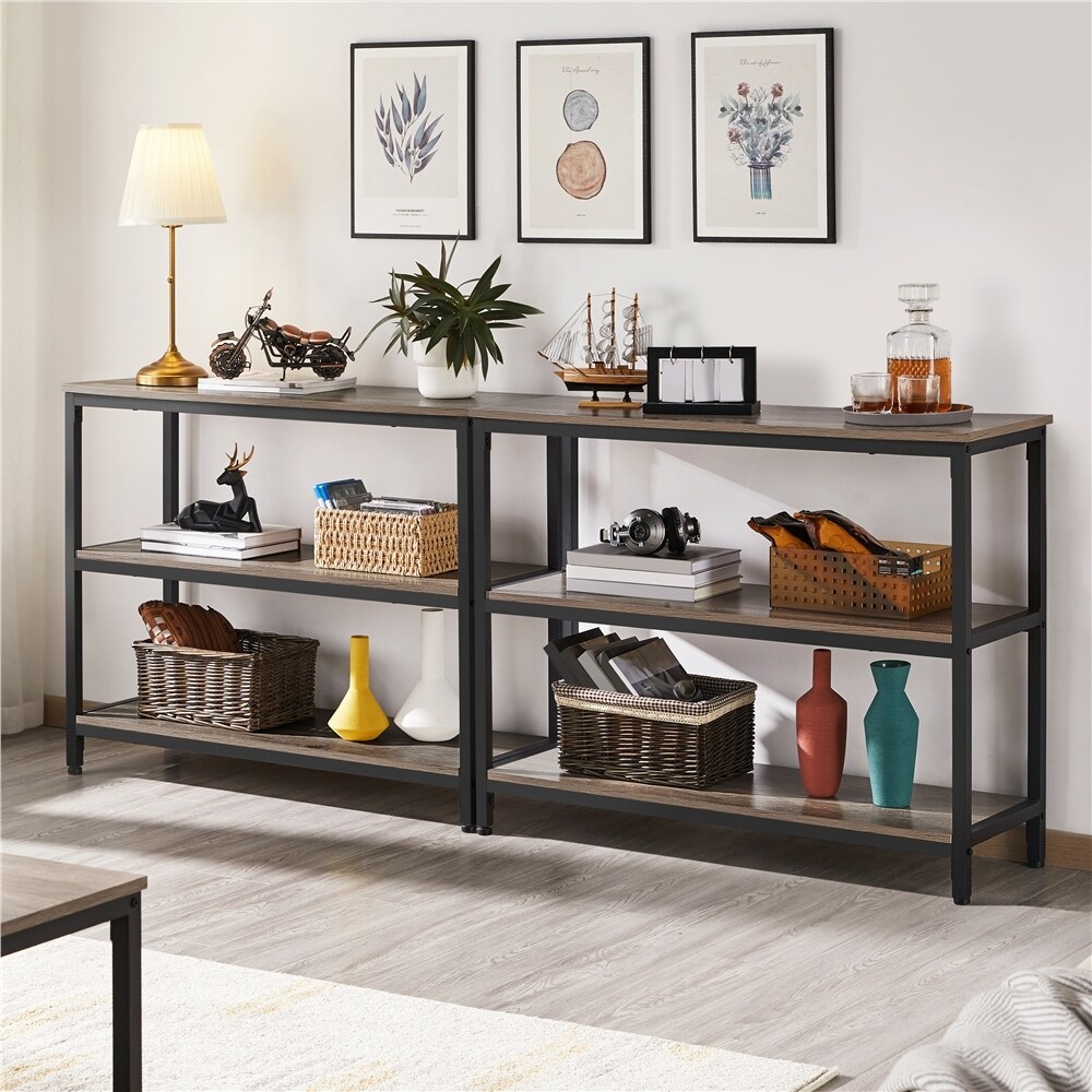 Yaheetech Console Table Vintage Sofa Table for Entryway