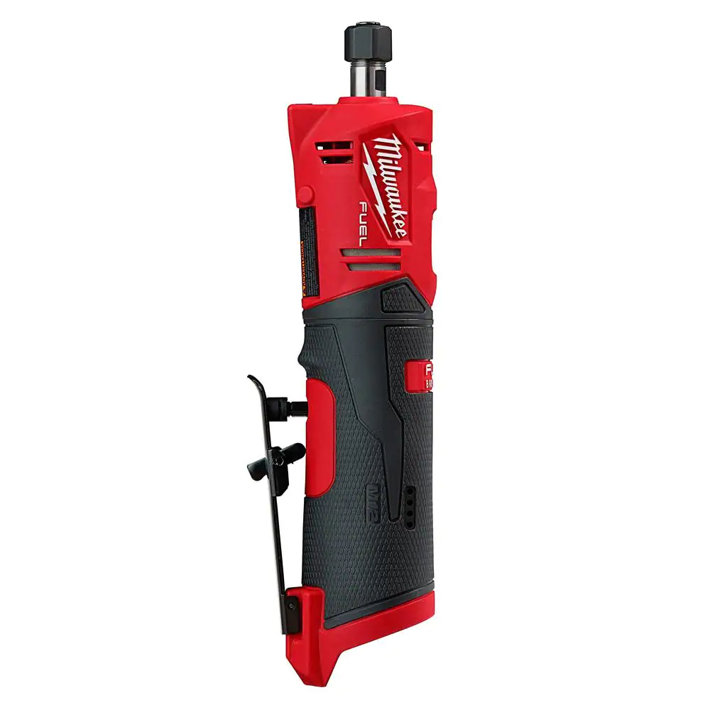 Milwaukee M12 FUEL 12-Volt Lithium-Ion Brushless Cordless 1/4 in. Straight Die Grinder (Tool-Only)