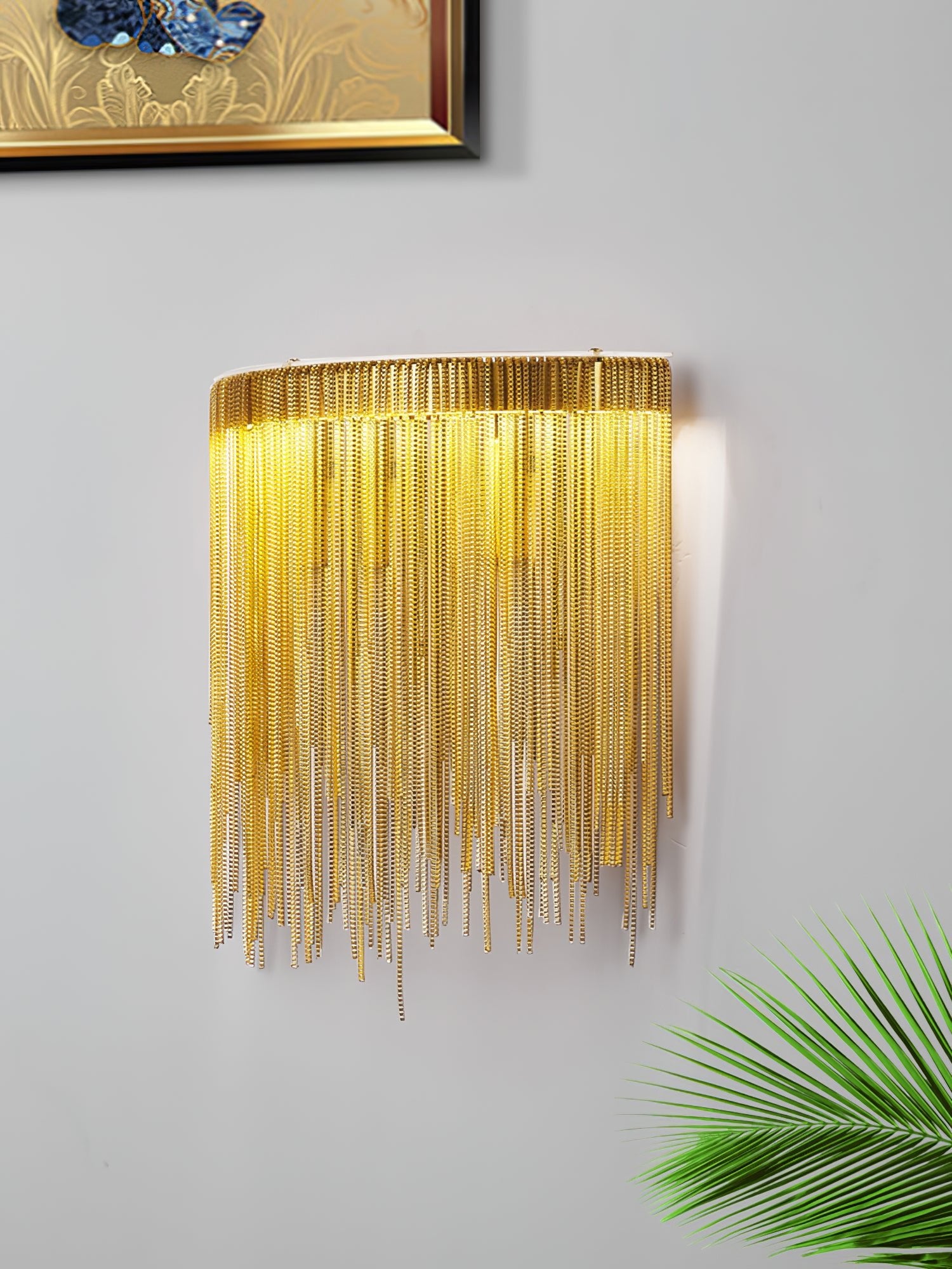 Cadena Tassel Wall Lamp