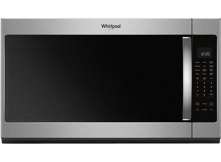 Whirlpool 2.1 Cu. Ft. Fingerprint Resistant Stainless Steel Over-The-Range Microwave With Steam Cooking