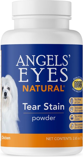 Angels' Eyes Natural Chicken Flavored Powder Tear Stain Supplement for Dogs and Cats