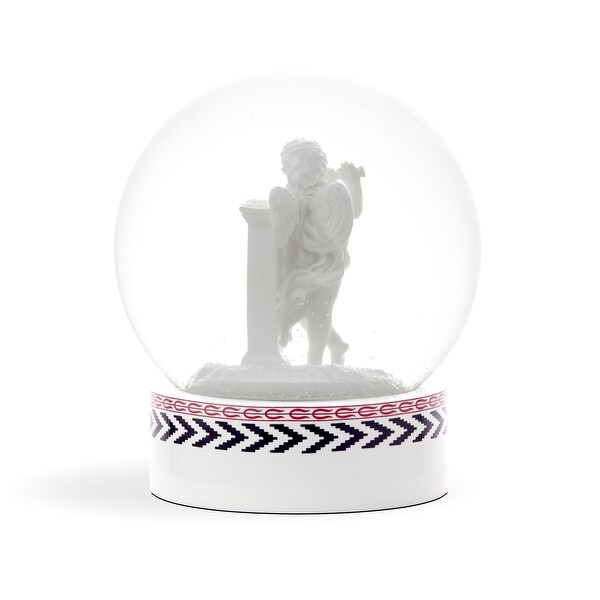 Wedgwood Christmas Cherub Snow Globe