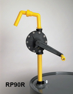 BASCO Chemical Rotary Pump Includes 2 Inch Bung Ad...