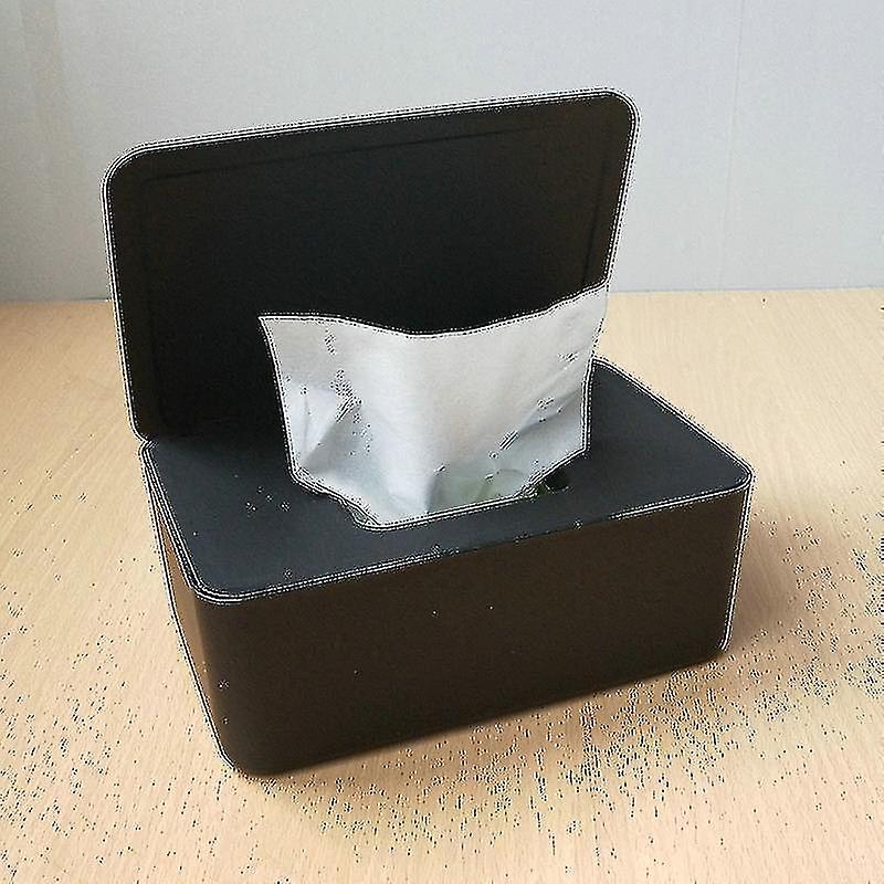 Wet Wipes Storage Box Wipes Dispenser Holder Tissue Storage Box Case With Lid Dustproof