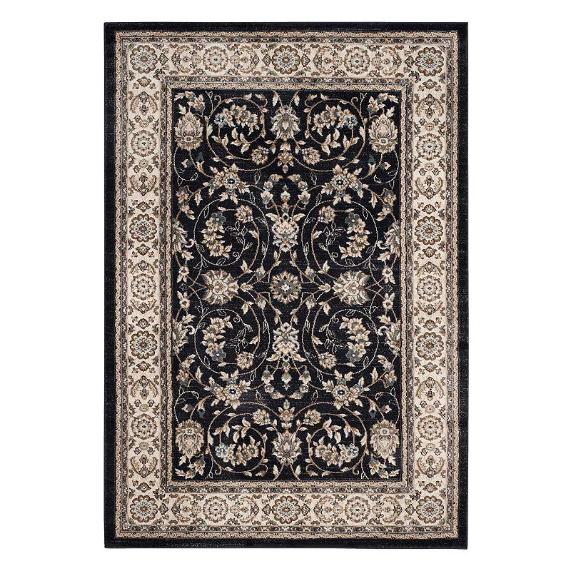 Safavieh Lyndhurst Framed Scrolling Floral Rug