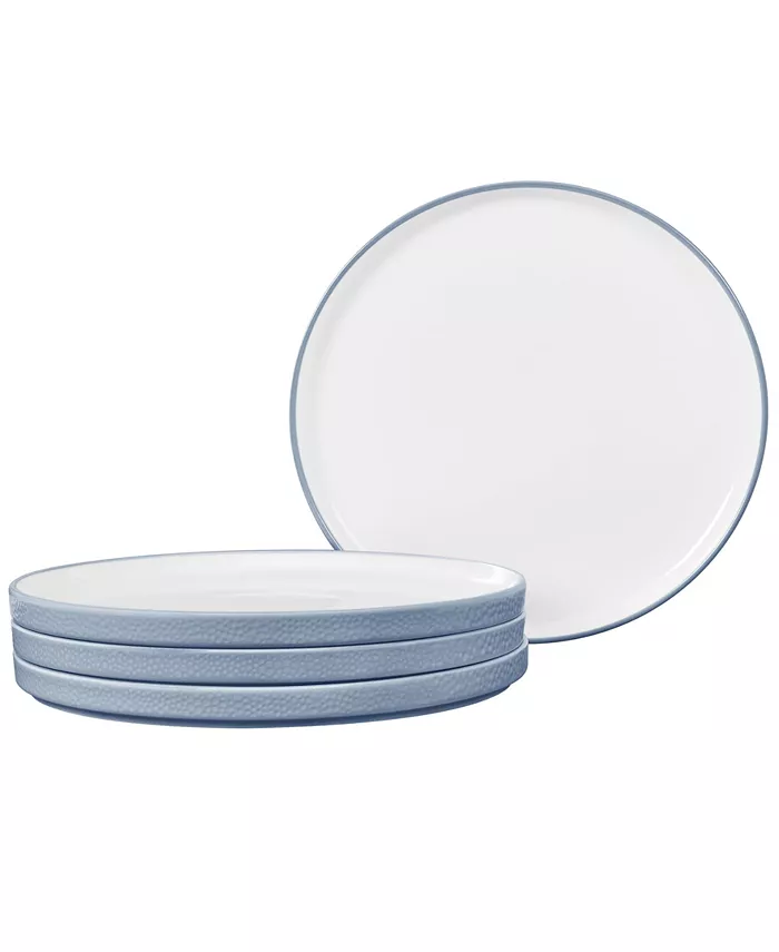 Noritake Colortex Stone Stax Small Plates Set of 4