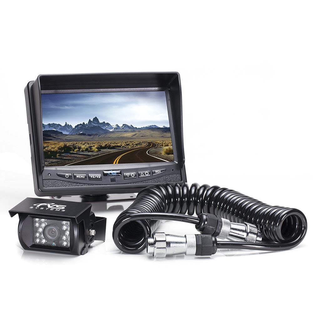 Backup Camera System with Trailer Tow Quick Connect Kit