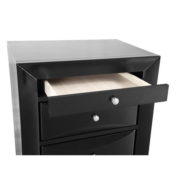 Marilla 3-Drawer Nightstand (28 in. H x 17 in. W x 23 in. D) - - 35993878