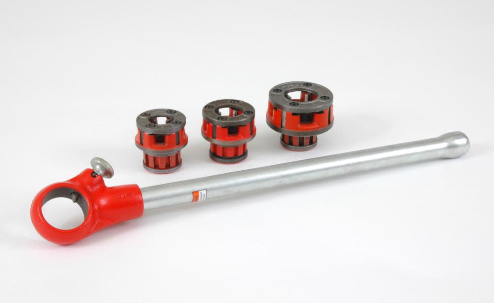 Ridgid 00R 1/2 In - 1 In NPT Exposed Ratchet Threader Set 36345 from Ridgid