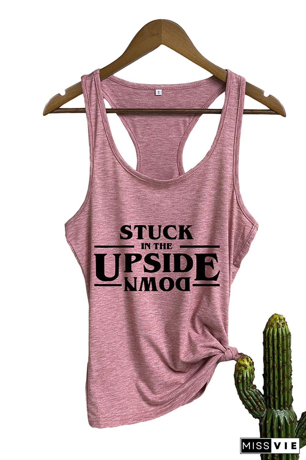 Stuck in the Upside Down ,Stranger Things Sleeveless Tank Top Wholesale