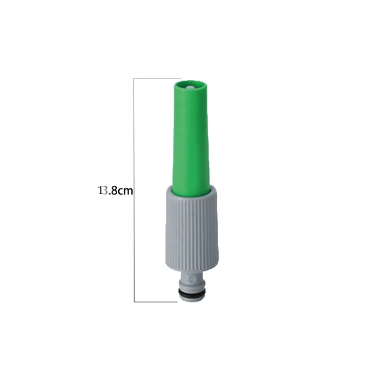 Factory supply of goods 2 pattern Garden Hose Nozzle Set with 3/4'' Hose Quick Connector For Garden Watering