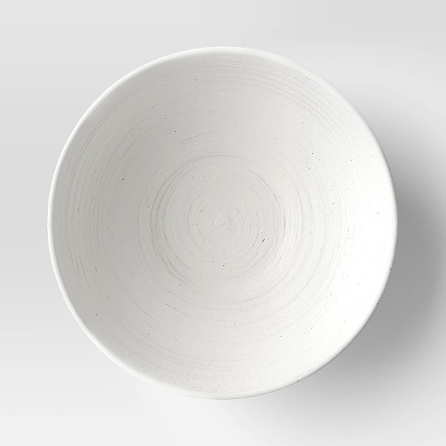 Ceramic White Textured Bowl