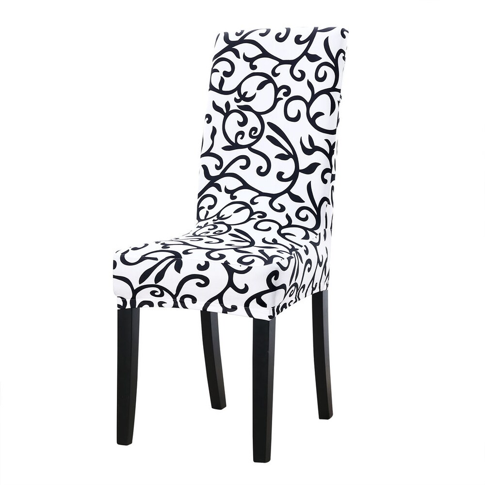 Stretchy Dining Chair Cover Short Chair Covers Washable Protector