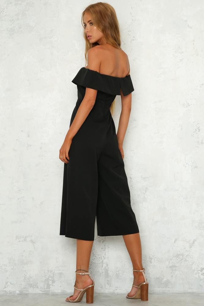 Killing Me Softly Jumpsuit Black