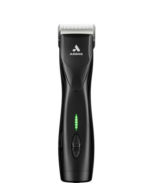 Andis Pulse ZR II 5-Speed Detachable Blade with Removable Lithium Ion Battery Dog Cordless Clipper Kit， Black